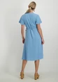 Vila VILOVIE S/S WRAP MIDI DRESS - NOOS 14059666