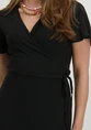 Vila VILOVIE S/S WRAP MIDI DRESS - NOOS 14059666