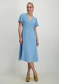 Vila VILOVIE S/S WRAP MIDI DRESS - NOOS 14059666