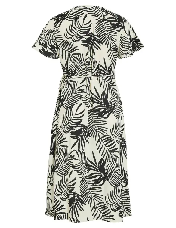 Vila VILOVIE S/S WRAP MIDI DRESS - NOOS 14059666