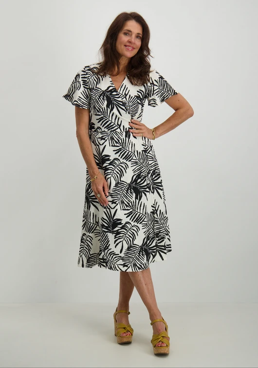 Vila VILOVIE S/S WRAP MIDI DRESS - NOOS 14059666