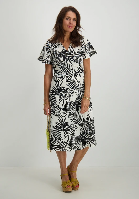 Vila VILOVIE S/S WRAP MIDI DRESS - NOOS 14059666