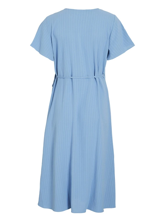 Vila VILOVIE S/S WRAP MIDI DRESS - NOOS 14059666