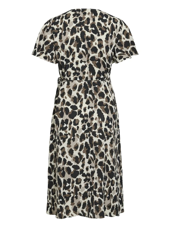 Vila VILOVIE S/S WRAP MIDI DRESS - NOOS 14059666