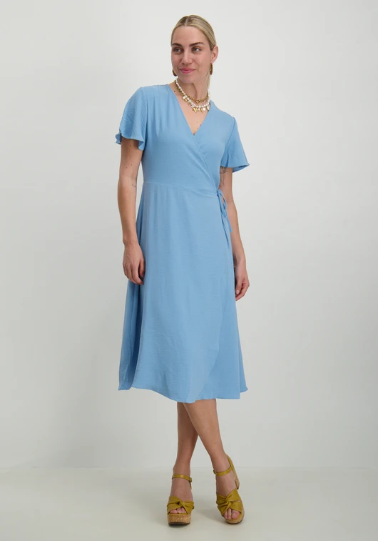 Vila VILOVIE S/S WRAP MIDI DRESS - NOOS 14059666