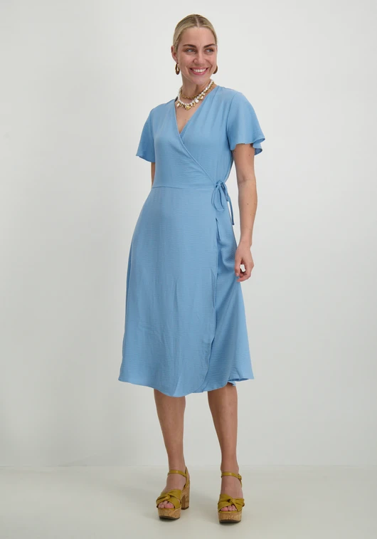 Vila VILOVIE S/S WRAP MIDI DRESS - NOOS 14059666