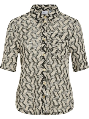 Vila VILUPINA O-NECK 2/4 SHIRT 14105667