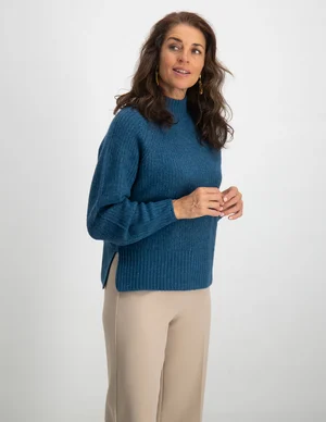 Vila VIMELIA NEW L/S HIGH NECK KNIT TOP 14087722