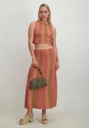 Vila VIMELVINA GLITTER KNIT ANKLE SKIRT 14105866