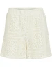 Vila VIMERINDA CROCHET HW SHORTS 14105213