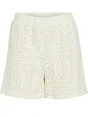 Vila VIMERINDA CROCHET HW SHORTS 14105213