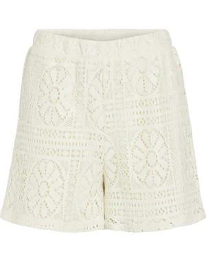 Vila VIMERINDA CROCHET HW SHORTS 14105213