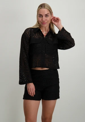 Vila VIMERINDA CROCHET L/S CARDIGAN/BFS 14105211