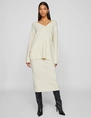 Vila VIMIRAZ L/S REV V-NECK KNIT PULLOVE 14099672
