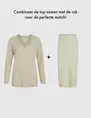 Vila VIMIRAZ L/S REV V-NECK KNIT PULLOVE 14099672