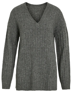 Vila VIMIRAZ L/S REV V-NECK KNIT PULLOVE 14099672