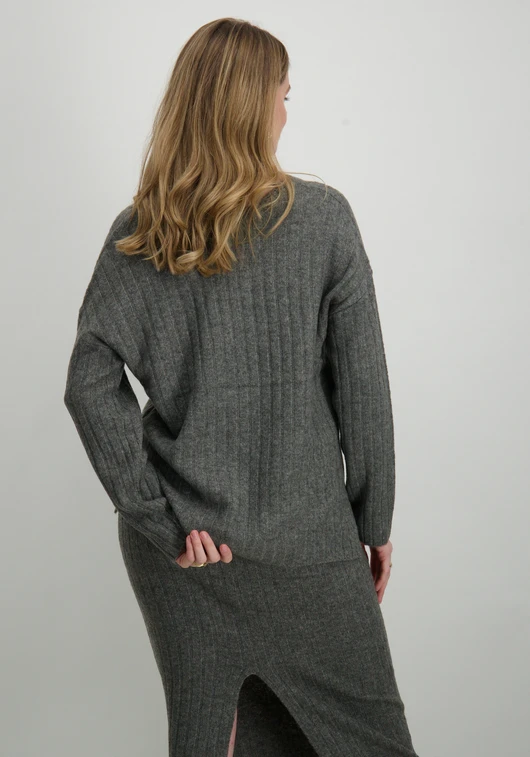 Vila VIMIRAZ L/S REV V-NECK KNIT PULLOVE 14099672