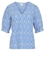 Vila VIMOLLY V-NECK 2/4 TOP/LC 14110089