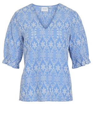 Vila VIMOLLY V-NECK 2/4 TOP/LC 14110089