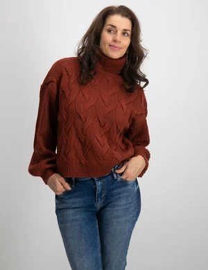 Vila VIOA ROLLNECK L/S KNIT TOP/BF 14079426