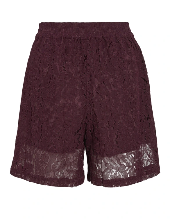Vila VIOLINE HW LACE SHORTS /LN 14114792