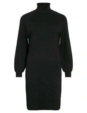 Vila VIOSTRIA ROLL NECK L/S KNIT DRESS - 14094192