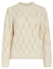 Vila VIOVIRINA O-NECK LS DETAIL KNIT TOP 14098996