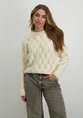 Vila VIOVIRINA O-NECK LS DETAIL KNIT TOP 14098996