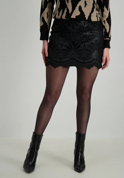 Vila VIPAZ HW COATED SKIRT 14102686