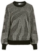 Vila VIPINNA L/S O-NECK JACQUARD KNIT TO 14102210
