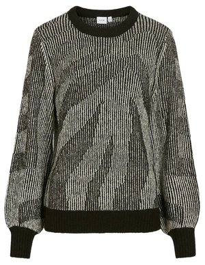 Vila VIPINNA L/S O-NECK JACQUARD KNIT TO 14102210