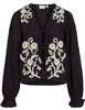 Vila VIPOLENE V-NECK L/S TOP/BFS 14104028