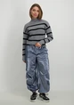 Vila VIRIL MOCKNECK L/S KNIT RIB TOP 2- 14091615