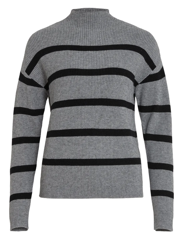 Vila VIRIL MOCKNECK L/S KNIT RIB TOP 2- 14091615