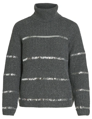 Vila VISACHA ROLL-NECK L/S GLITTER KNIT 14099884