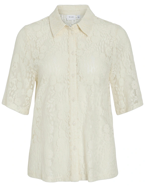 Vila VISELLY 2/4 LACE SHIRT 14111250