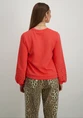 Vila VISIFFEN EMB O-NECK L/S TOP/R 14104779