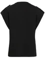 Vila VISIFFI O-NECK CAP SLEEVE TOP/PB 14105288