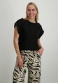 Vila VISIFFI O-NECK CAP SLEEVE TOP/PB 14105288
