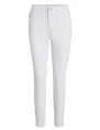 Vila VISKINNIE IT HW 7/8 ZIP JEANS WHITE 14072036