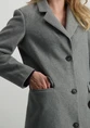 Vila VISOLO L/S COAT - NOOS 14094315