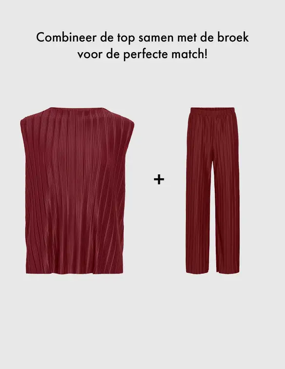 Vila VITAHLIA HW WIDE PANTS/PB 14097664