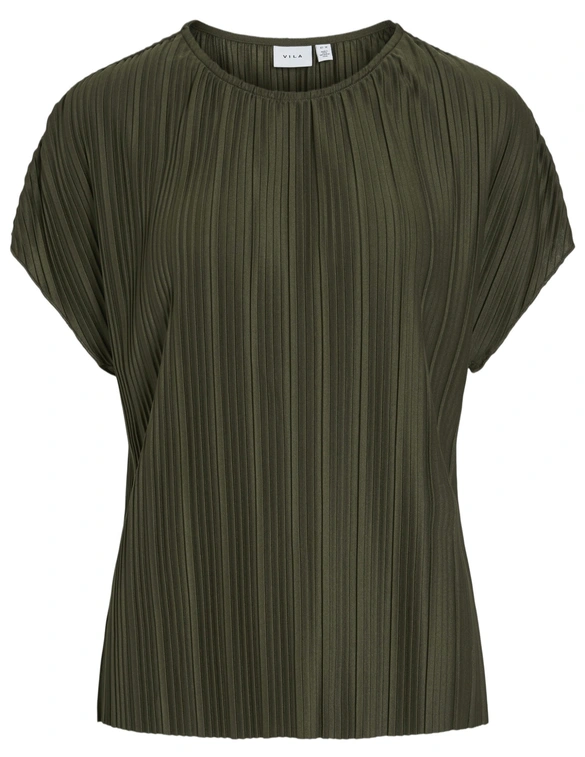 Vila VITAHLIA O-NECK CAPSLEEVE TOP/DFS 14108026