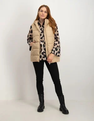 Vila VITATE S/L PUFFER VEST - NOOS 14080408