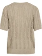 Vila VITOTO NEW S/S CABLE KNIT TOP 14103437