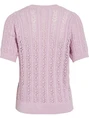 Vila VITOTO NEW S/S CABLE KNIT TOP 14103437