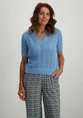 Vila VITOTO NEW S/S CABLE KNIT TOP 14103437