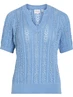 Vila VITOTO NEW S/S CABLE KNIT TOP 14103437