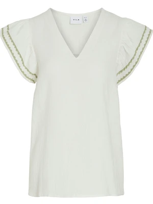Vila VITOVAN V-NECK TOP 14104844