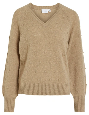 Vila VITULI L/S V-NECK GLITER KNIT TOP/P 14098057
